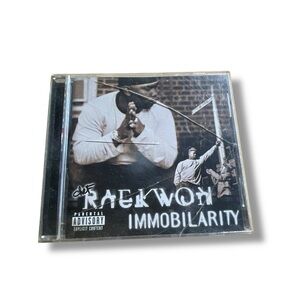 Vintage Y2K CD‎ Raekwon Immobilarity Hip Hop Rap 1999 Album Compact Disc  CD